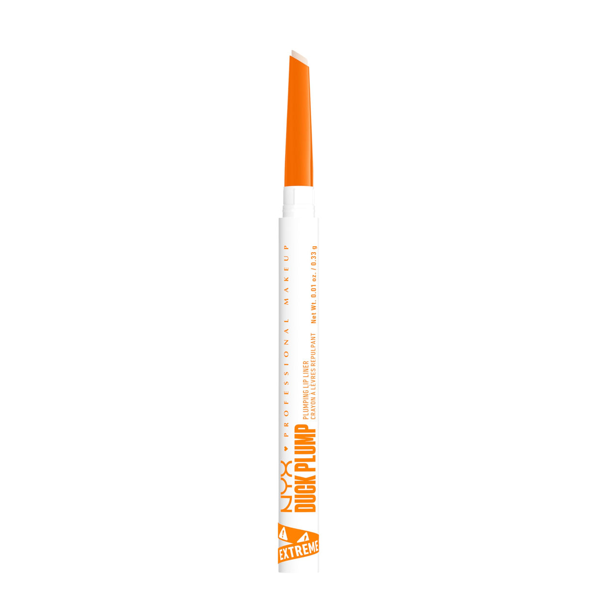 NYX PROFESSIONAL MAKEUP Duck Plump Plumping Lip Liner, Matte Pencil With Up To 10HR Wear, Nude Flip (Nude Lip Liner)