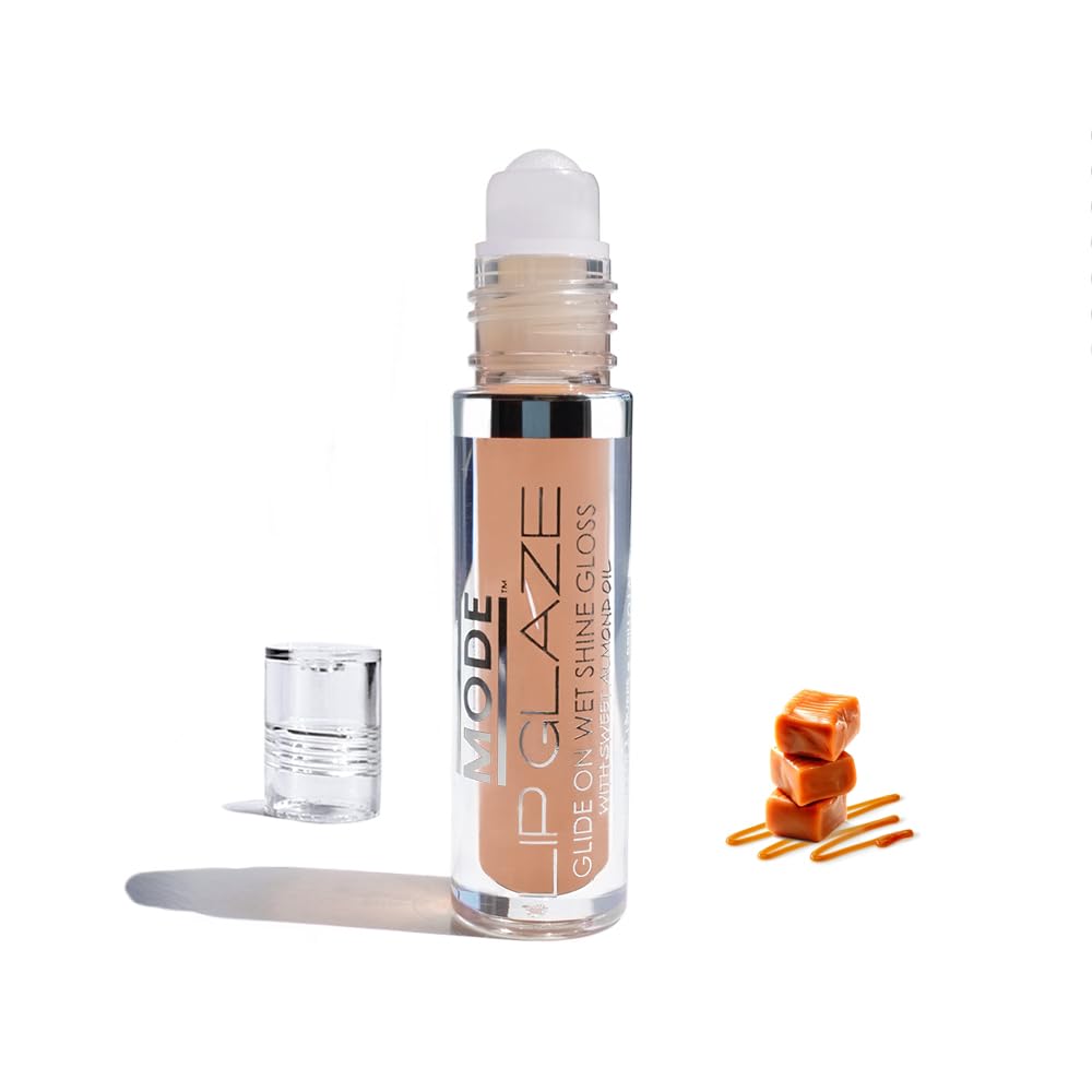 MODE Lip Glaze Bubble Gum Flavored Lip Gloss Hydrating Sheer Wet Shine