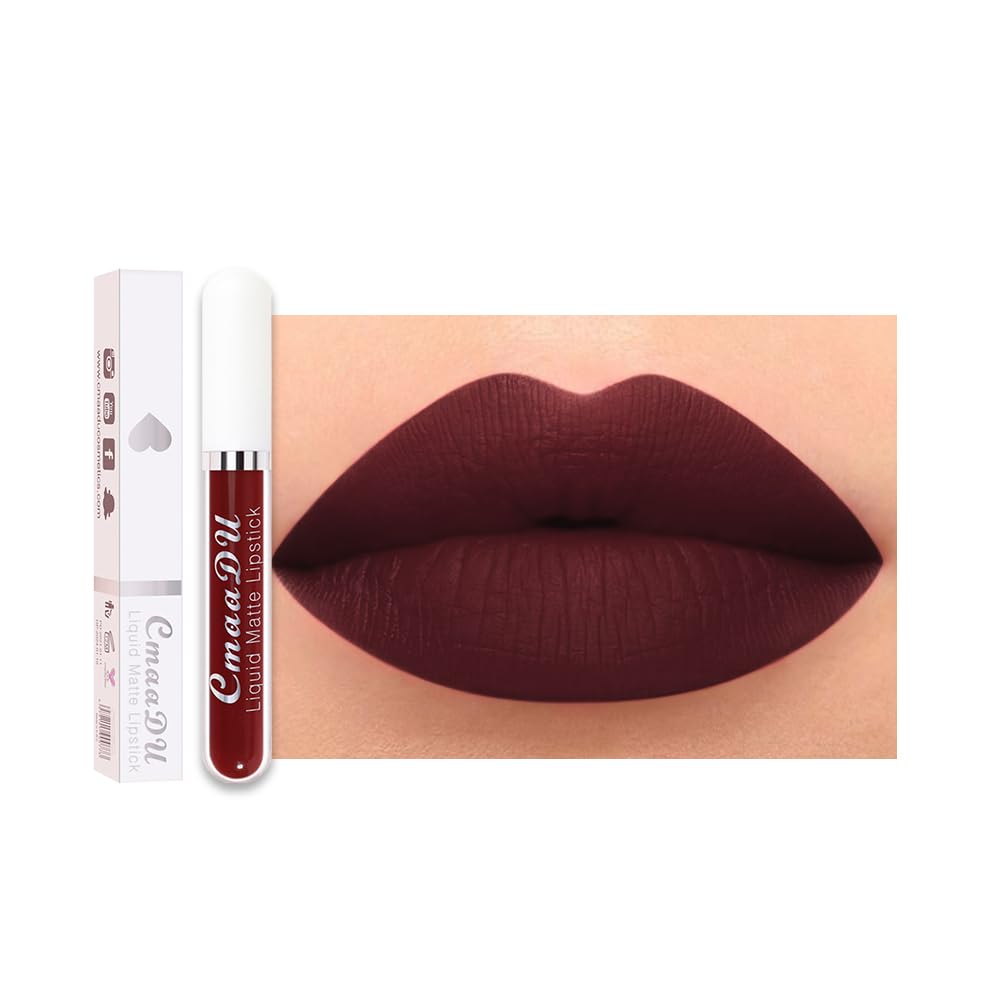 evpct 6Pcs Retractable Lip Liner Pencils Set Pack for Shaping & Sculpting Lips, Mauve Maroon Red Orange Nude Chocolate Dark Brown Plum Creamy Matte Gel Lip Liner Lipliners Pencil delineador de labios