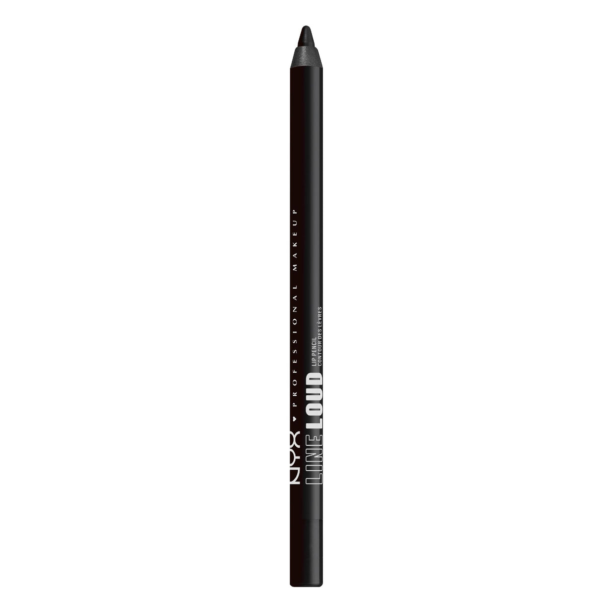 NYX PROFESSIONAL MAKEUP Line Loud Lip Liner, Longwear and Pigmented Lip Pencil with Jojoba Oil & Vitamin E - Rebel Kind (Chocolate Brown)