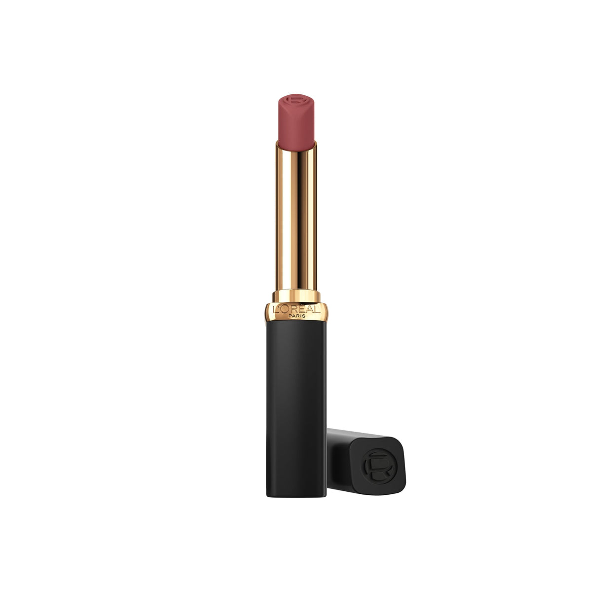 L'Oreal Paris Colour Riche Intense Volume Matte Lipstick, Lip Color Infused with Hyaluronic Acid for up to 16hr All Day Comfort, Le Wood Nonchalant, 0.06 Oz