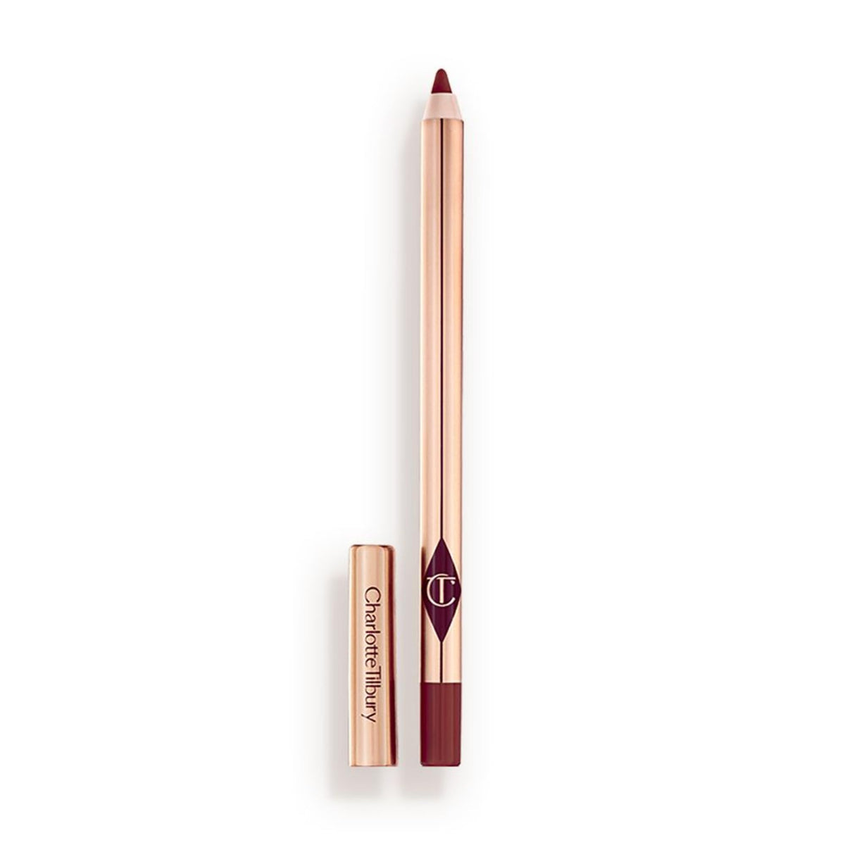 Charlotte Tilbury Lip Cheat Lip Liner Pencil - Gives Lips a Fuller-Looking, Defined Pout - Enriched with Jojoba Oil & Hyaluronic Acid - Waterproof, Smudge-Proof & Transfer-Proof