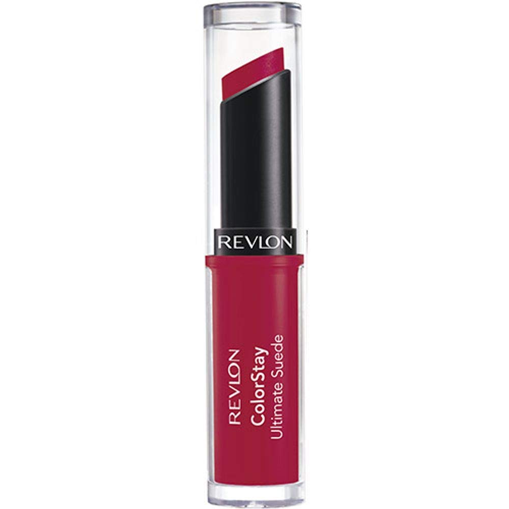 REVLON Lipstick, ColorStay Ultimate Suede Lipstick, High Impact Lip color with Moisturizing Creamy Formula, Infused with Vitamin E, 070 Preview, 0.09 Oz