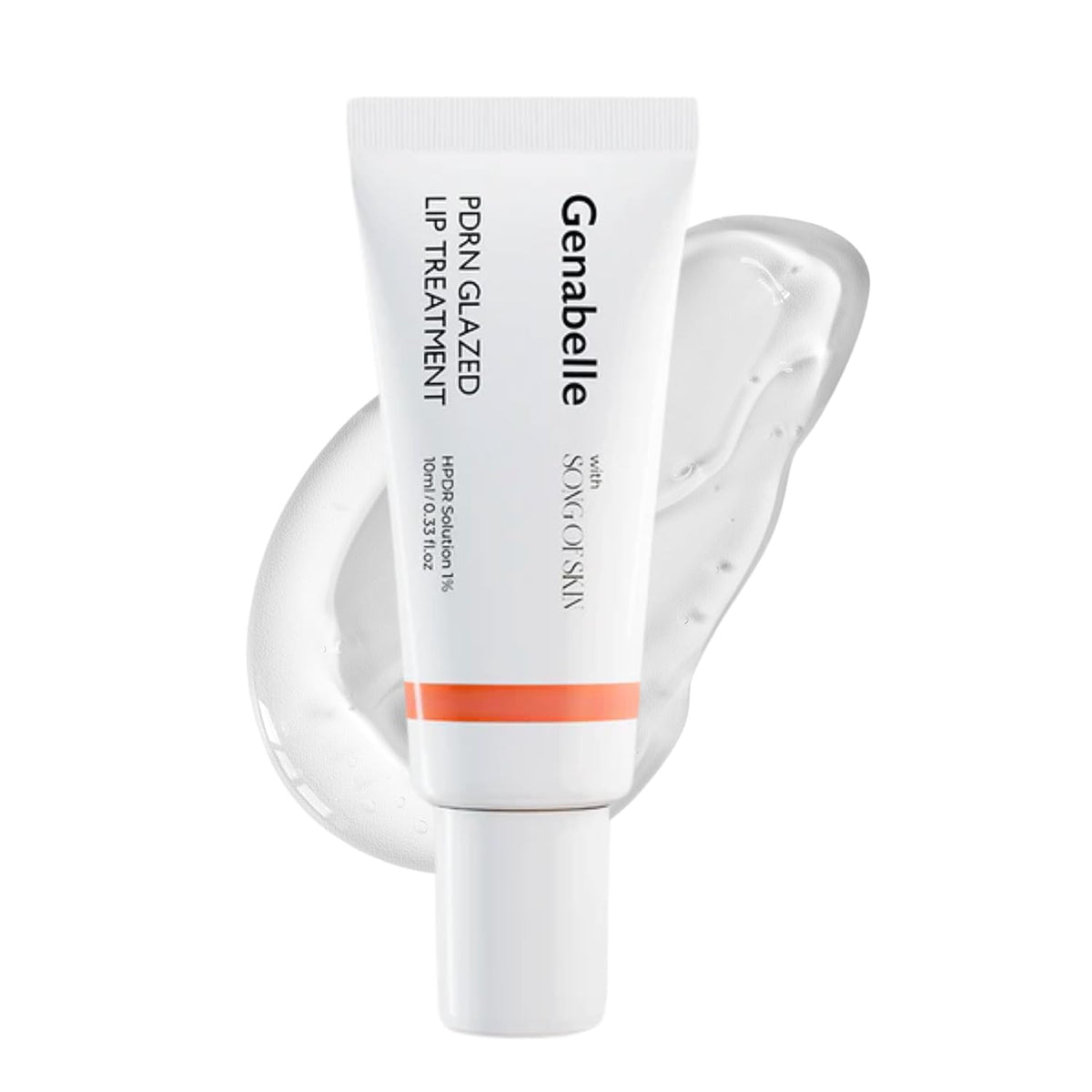 Genabelle PDRN Glazed Lip Treatment – Hydrating & Plumping Lip Balm with PDRN & Peptides for Soft, Glossy Lips – Intensive Lip Repair & Moisture Lock, Glass Skin, Korean Skincare - 0.33 fl oz