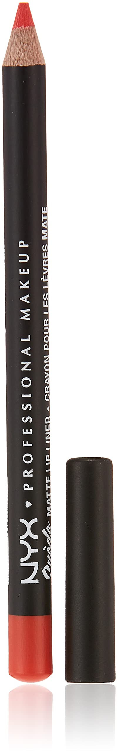 NYX PROFESSIONAL MAKEUP Suede Matte Lip Liner, Velvety-Smooth, Long-Lasting Formula For A Defined Lip Makeup Look - Cold Brew (Brown)