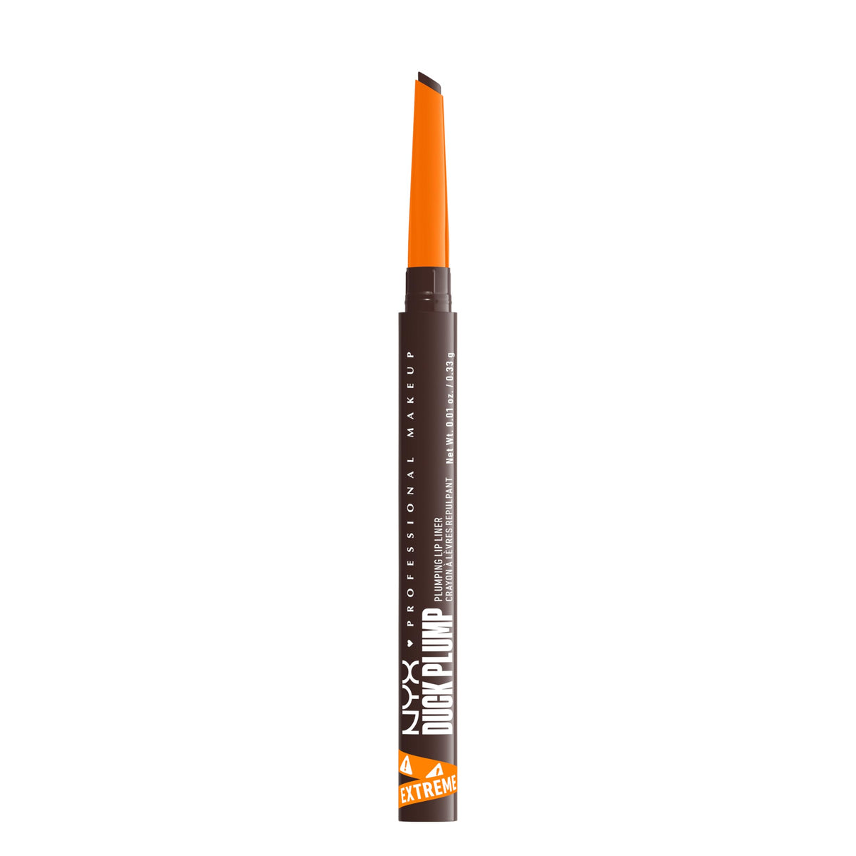 NYX PROFESSIONAL MAKEUP Duck Plump Plumping Lip Liner, Matte Pencil With Up To 10HR Wear, Nude Flip (Nude Lip Liner)
