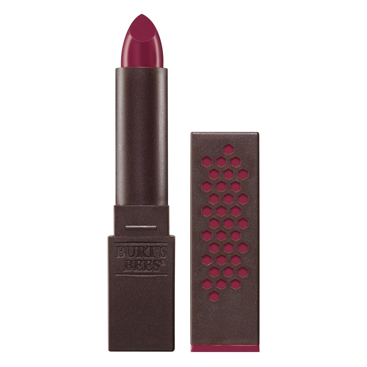 Burt's Bees 100% Natural Moisturizing Lipstick, Scarlet Soaked, 1 Tube