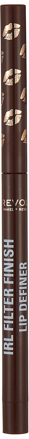 Revolution Beauty London, IRL Filter Finish Lip Definer, Americano Brown