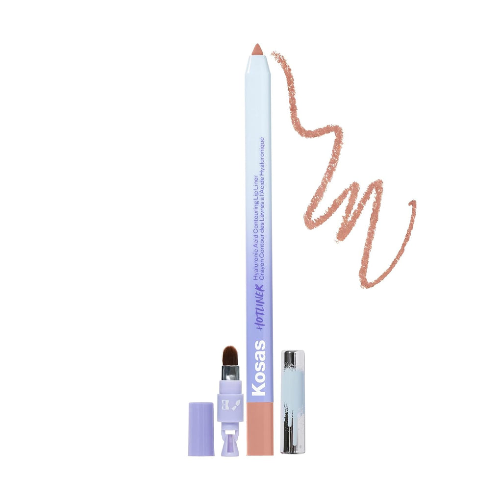 Kosas Hotliner Hydrating Lip Liner with Hyaluronic Acid, Pink Beige