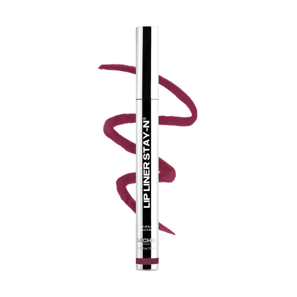 Sacheu Lip Liner STAY-N Peel Off Lip Stain, Longwear, p-INKED