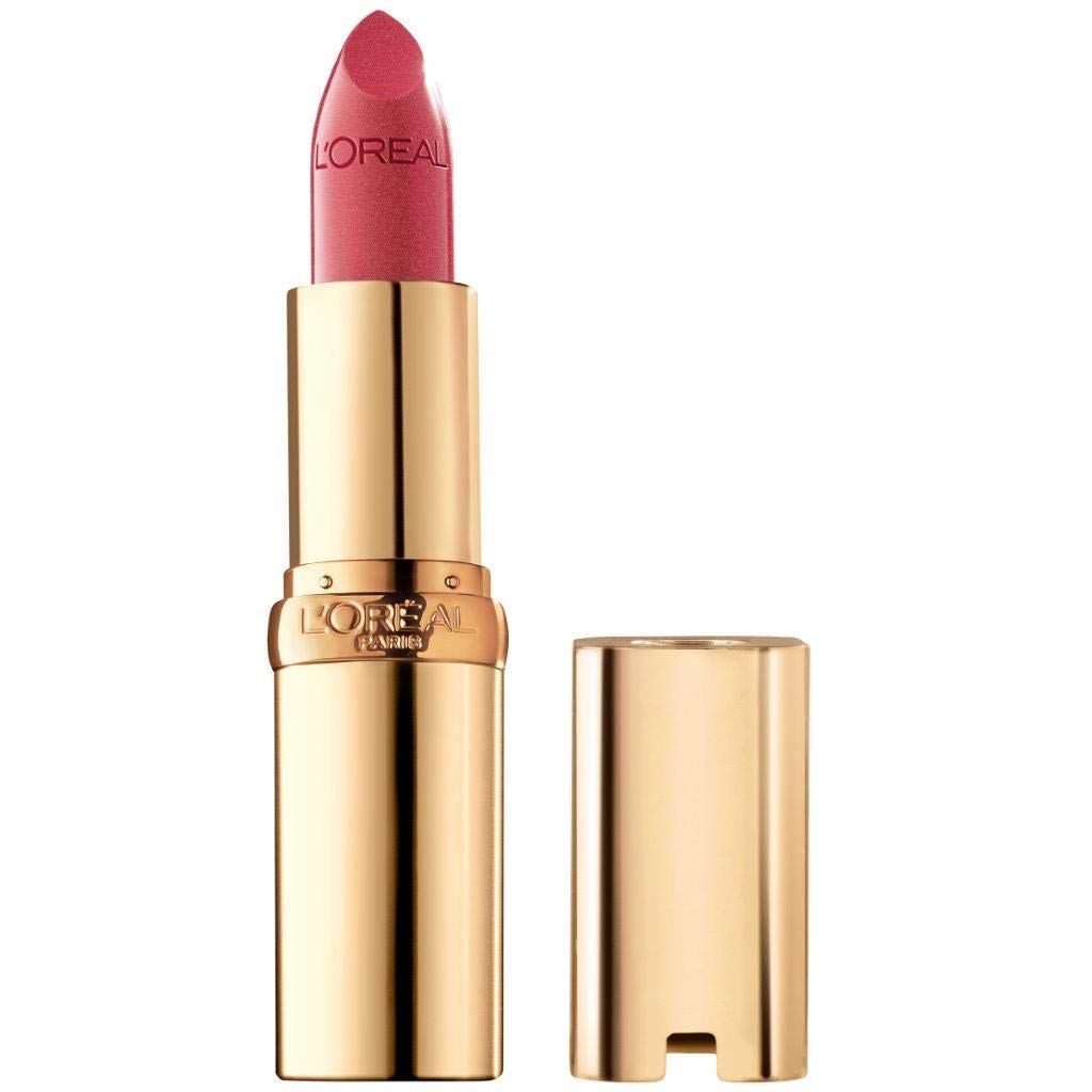 L'Oreal Paris Colour Riche Original Creamy, Hydrating Satin Lipstick with Argan Oil and Vitamin E, Tickled Pink , 1 Count