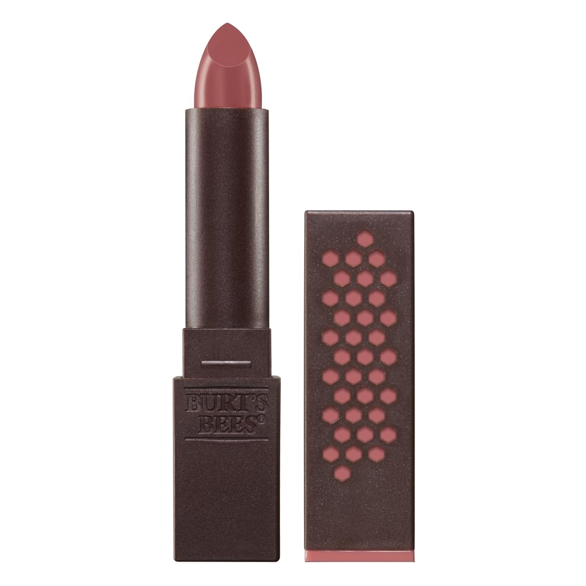 Burt's Bees 100% Natural Moisturizing Lipstick, Scarlet Soaked, 1 Tube