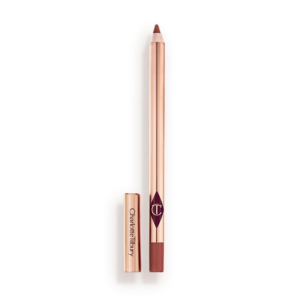 Charlotte Tilbury Lip Cheat Lip Liner Pencil - Gives Lips a Fuller-Looking, Defined Pout - Enriched with Jojoba Oil & Hyaluronic Acid - Waterproof, Smudge-Proof & Transfer-Proof