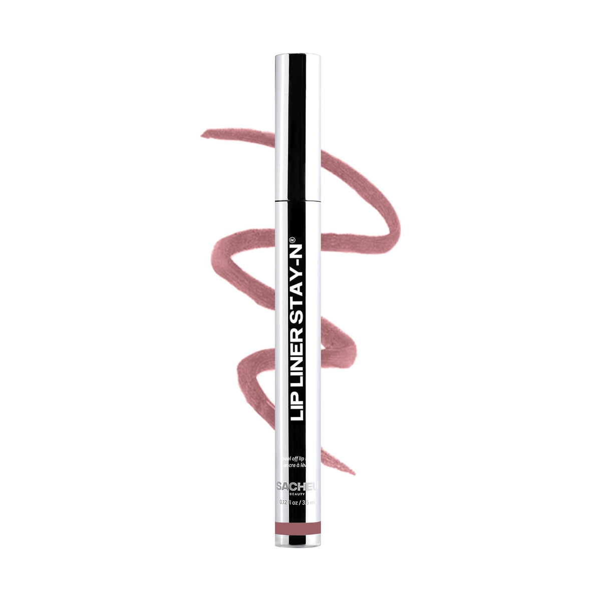 Sacheu Lip Liner STAY-N Peel Off Lip Stain, Longwear, p-INKED