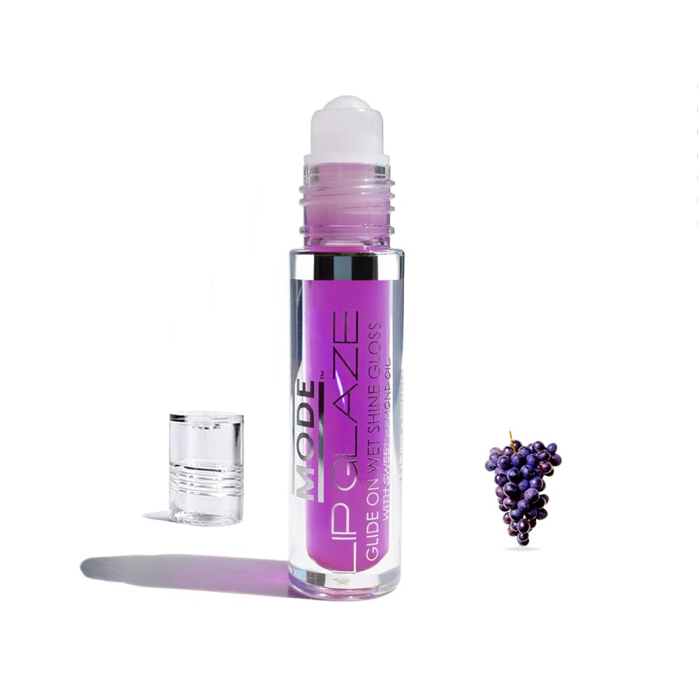 MODE Lip Glaze Bubble Gum Flavored Lip Gloss Hydrating Sheer Wet Shine