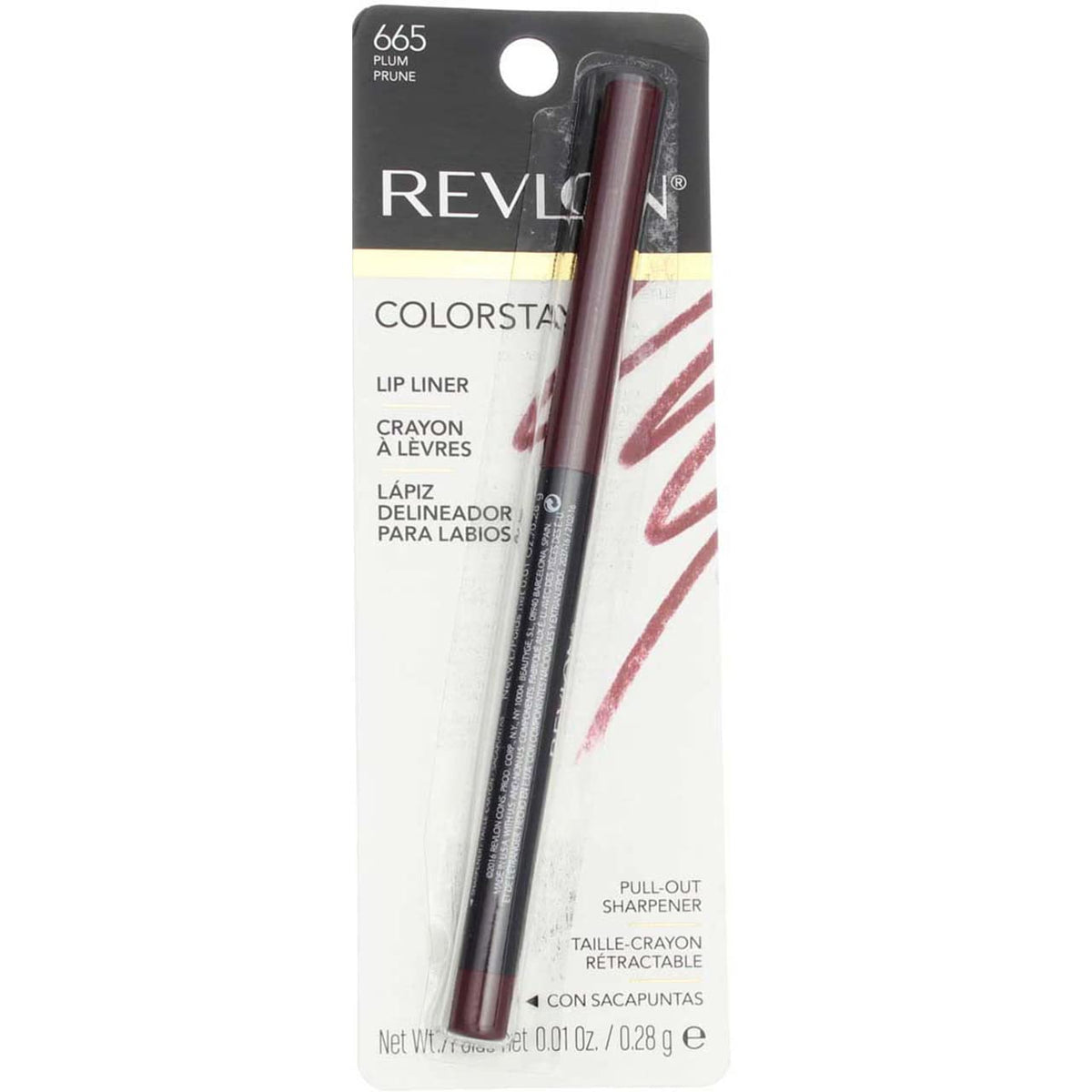 Revlon ColorStay Longwear Lip Liner, 630 Nude, 0.01 oz