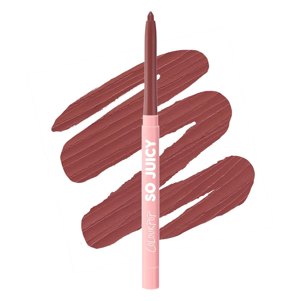 ColourPop So Juicy Plumping Lip Liner with Peptides - Long Lasting Lip Liner for Visibly Plumped & Shaped Lips - Enriched with Smoothing Ceramides & Peppermint - Westwood (0.01 oz)