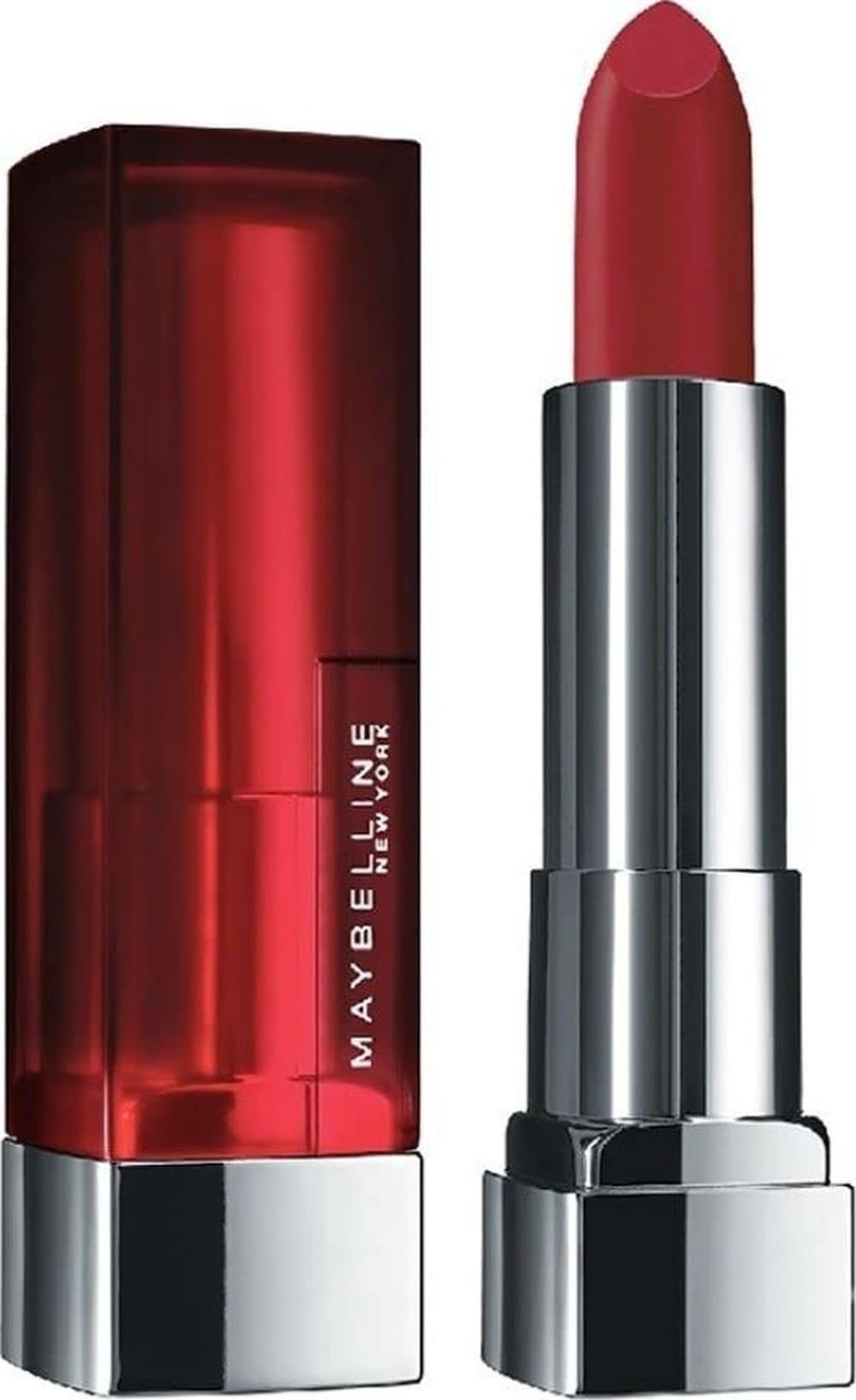 Maybelline Color Sensational Made for All Lipstick, Crisp Lip Color & Hydrating Formula, Fuchsia For Me, Bright Pinky Red, 1 Count