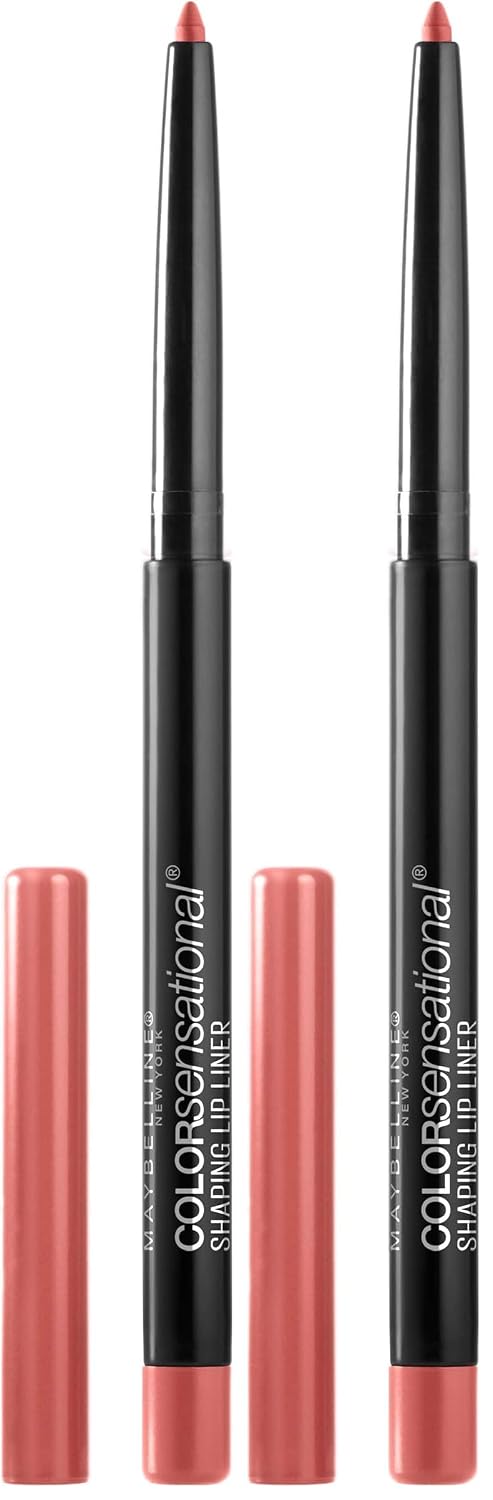 Maybelline Color Sensational Shaping Lip Liner with Self-Sharpening Tip, Magnetic Mauve, Mauve Pink, 1 Count
