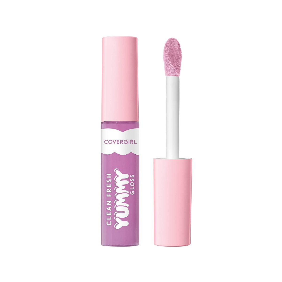 COVERGIRL Clean Fresh Yummy Lip Gloss, Sheer, Natural Scents, Vegan Formula - 500 Havana Good Time, 0.33 fl oz