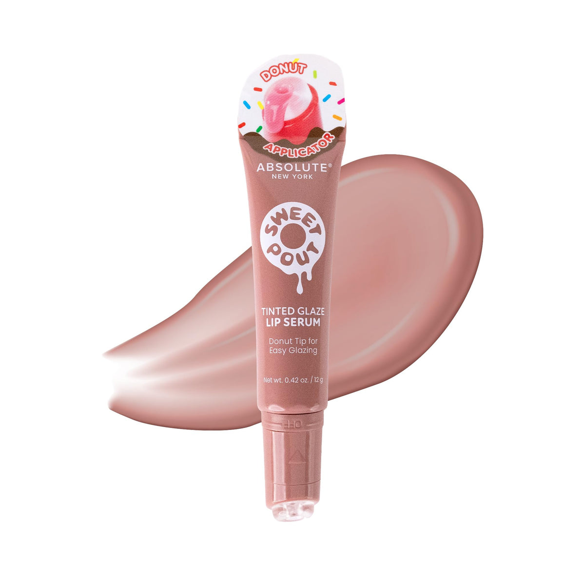 Absolute New York Strawberry Drizzle Sweet Pout Tinted Glaze Lip Serum