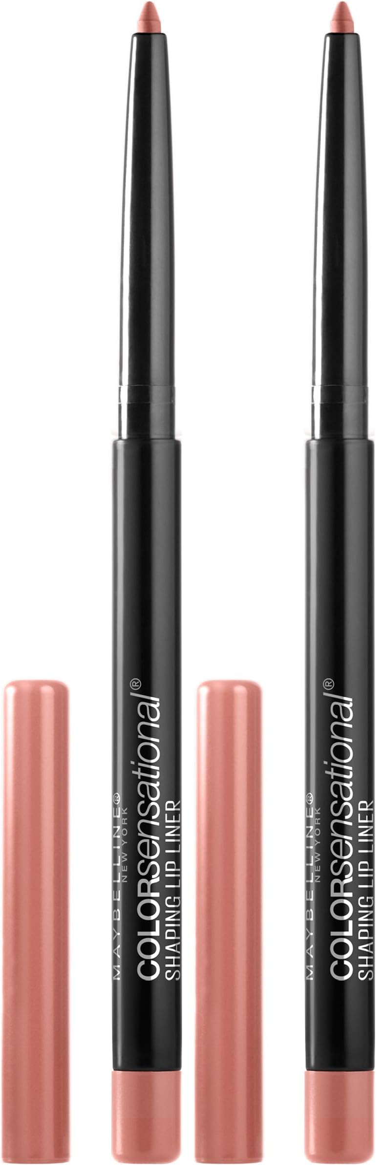 Maybelline Color Sensational Shaping Lip Liner with Self-Sharpening Tip, Magnetic Mauve, Mauve Pink, 1 Count