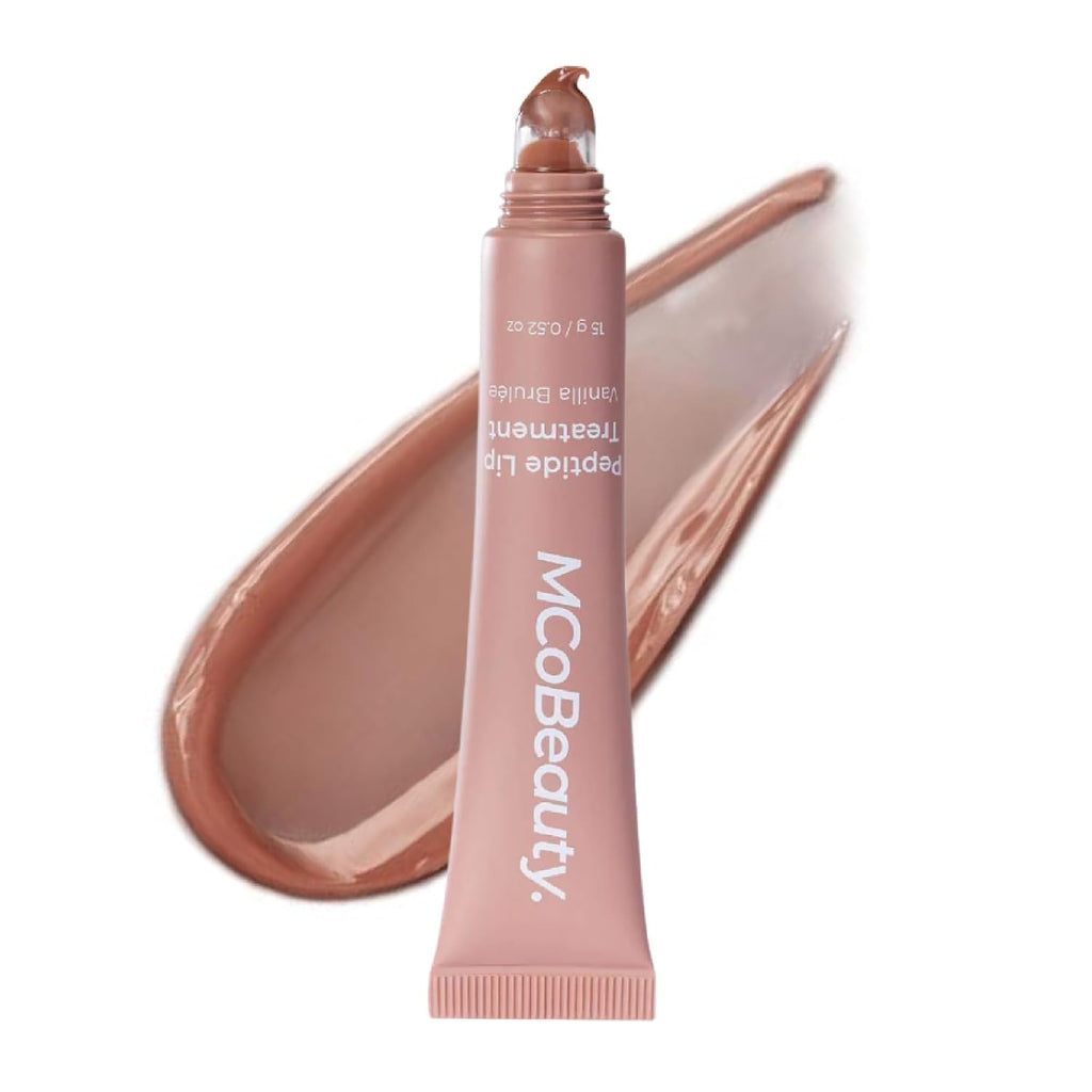 MCoBeauty Peptide Lip Treatment - Vanilla Brulee Plumping Lip Gloss Balm