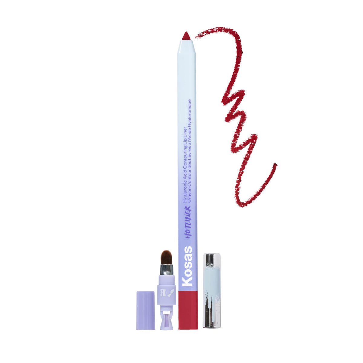 Kosas Hotliner Hydrating Lip Liner with Hyaluronic Acid, Pink Beige