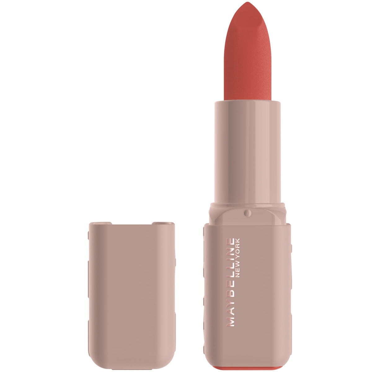 MAYBELLINE Serum Lipstick, Hydrating Lip Makeup with 8HRs of Lip Plumping Moisture with Hyaluronic Acid + Oil Blend, Upstate (Light Cool Brown Satin)