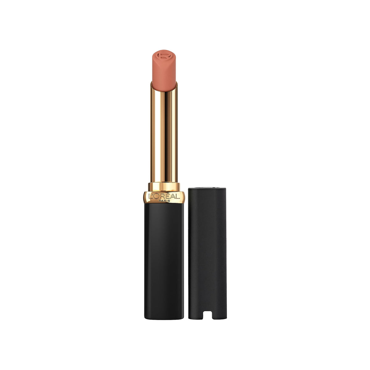 L'Oreal Paris Colour Riche Intense Volume Matte Lipstick, Lip Color Infused with Hyaluronic Acid for up to 16hr All Day Comfort, Le Wood Nonchalant, 0.06 Oz