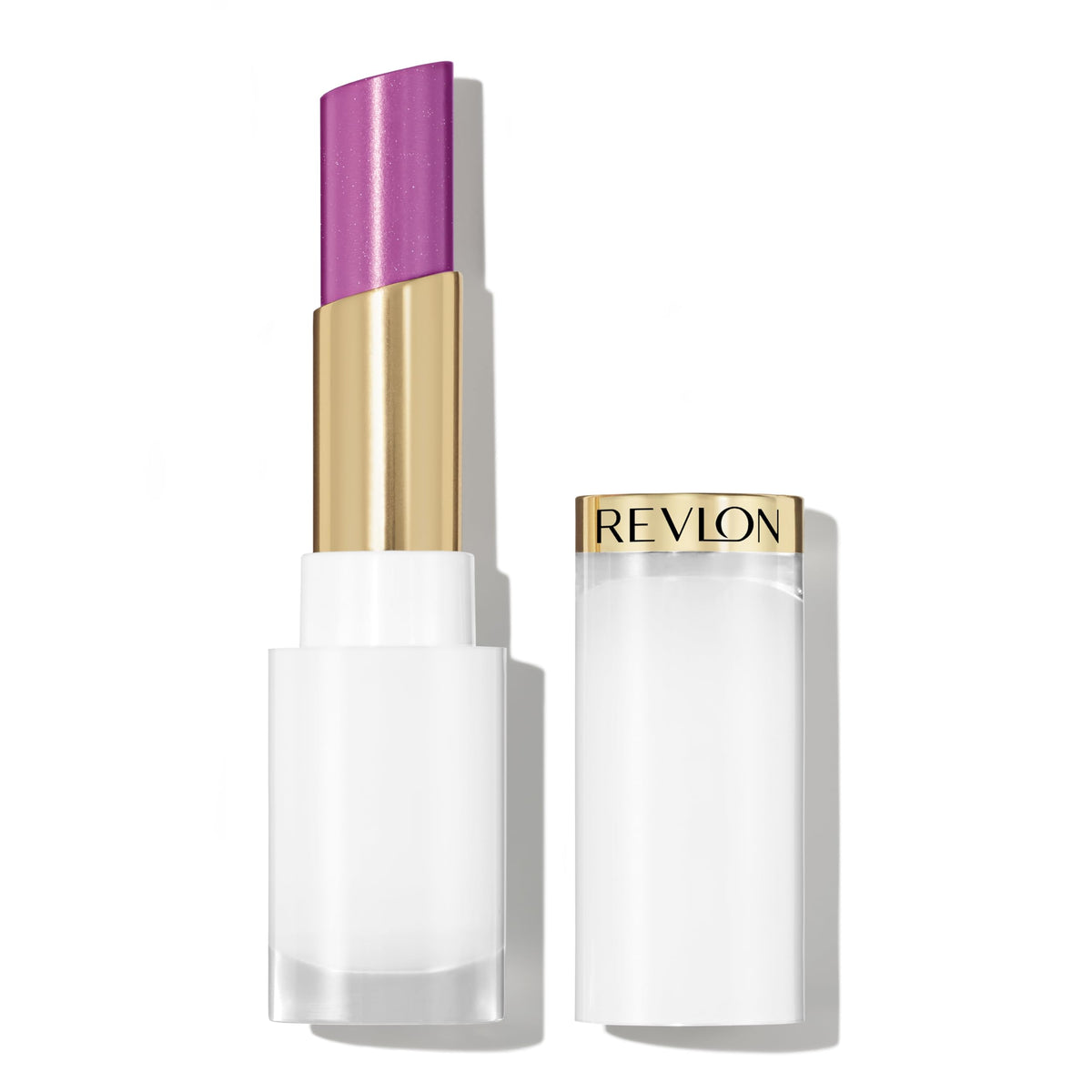 REVLON Super Lustrous Glass Shine Balm, 008 Rum Raisin, 0.11 oz