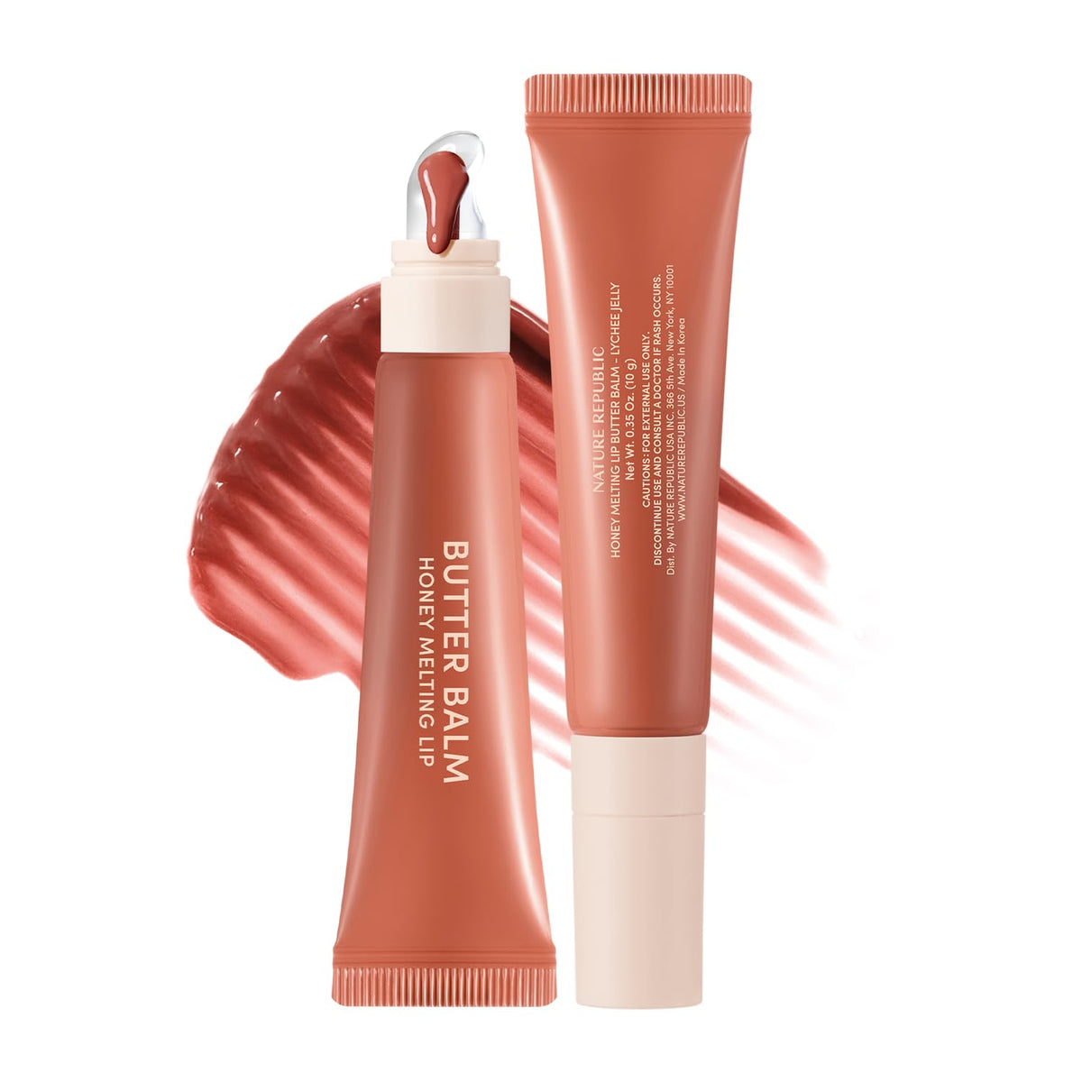 Nature Republic Honey Melting Lip Butter Balm (RASPBERRY GLAZE)