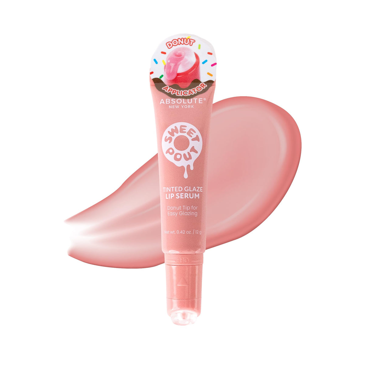 Absolute New York Strawberry Drizzle Sweet Pout Tinted Glaze Lip Serum
