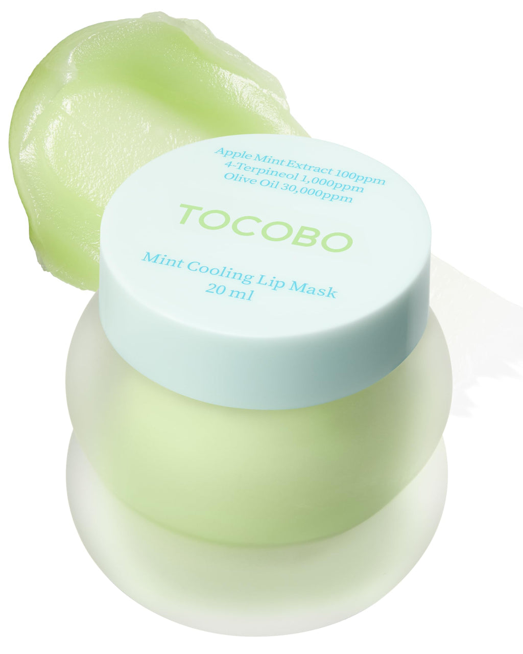 TOCOBO Vita Glazed Lip Mask – Vegan Overnight Lip Sleeping Mask for Dry, Chapped Lips | PHA (Lactobionic Acid) Gentle Exfoliation | Non-Sticky Glazed Balm, Korean Skincare, 0.68 oz