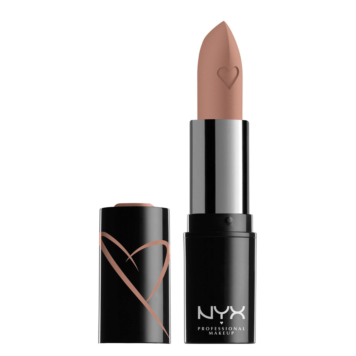 NYX PROFESSIONAL MAKEUP Shout Loud Satin Lipstick, Infused With Shea Butter - Cali (Honey Brown)