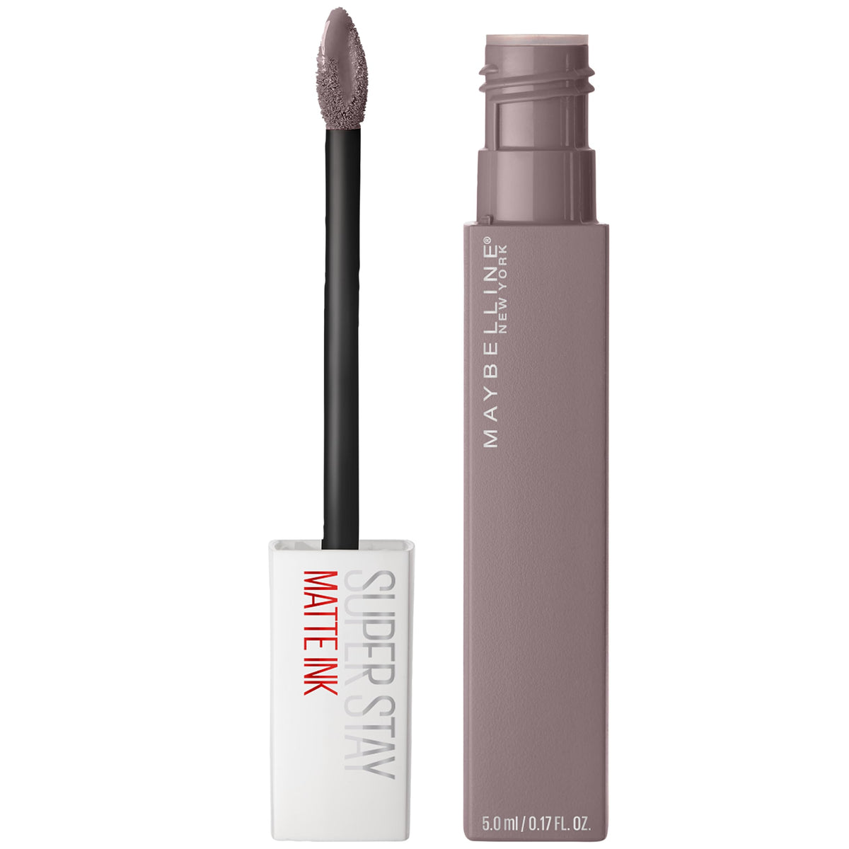 Maybelline Super Stay Matte Ink Liquid Lipstick Makeup, Long Lasting High Impact Color, Up to 16H Wear, Mover, Brown, 1 Count, Packaging May Vary