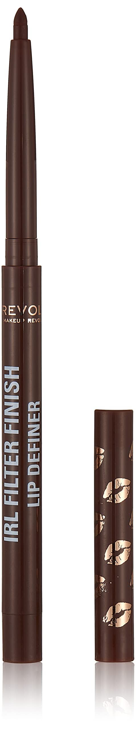 Revolution Beauty London, IRL Filter Finish Lip Definer, Americano Brown