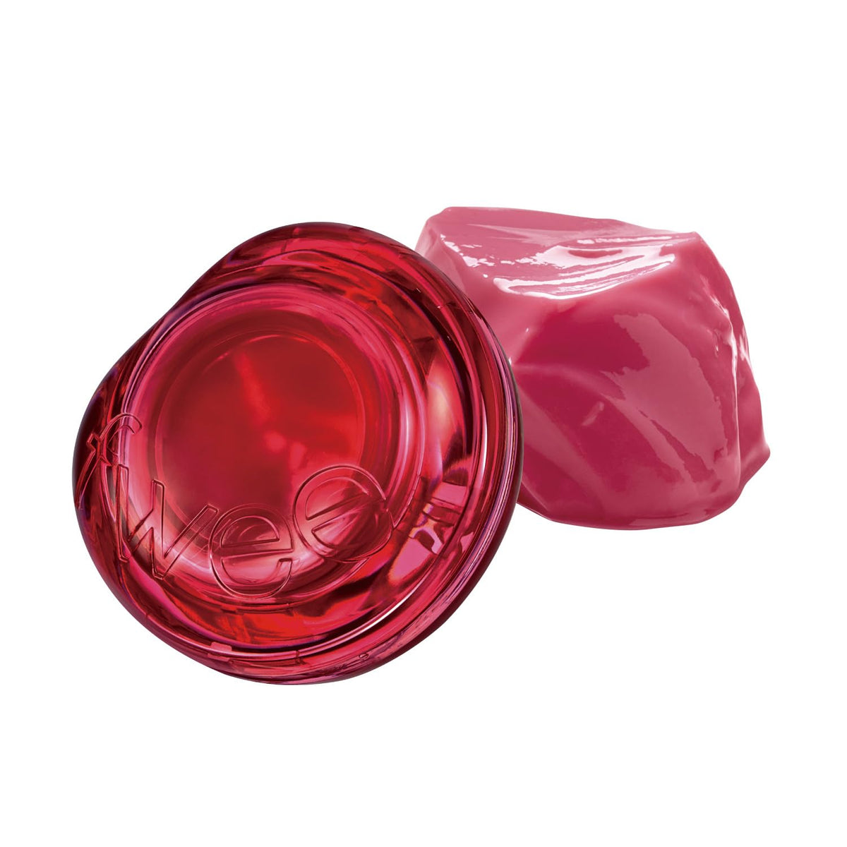 fwee Glowy Jelly Pot | Dewy Jelly Lip & Blush Color, Tinted Glow Balm, Dewy Buildable Finish – Rosy Glaze (Dusty Rose) | 0.14 oz