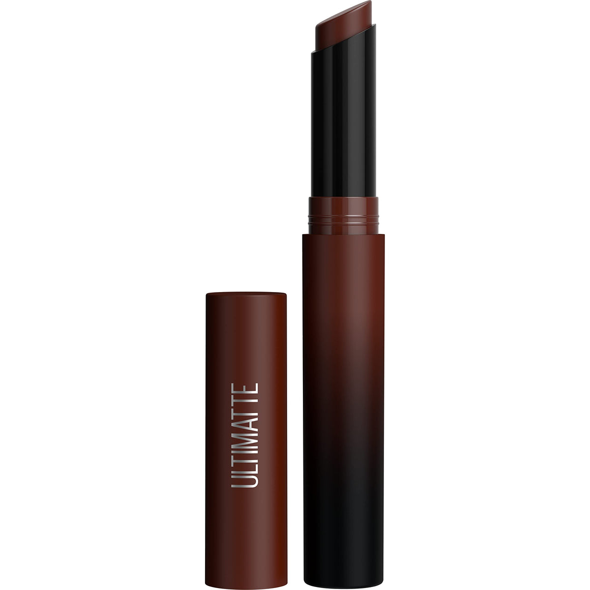 Maybelline Color Sensational Ultimatte Matte Lipstick, Non-Drying, Intense Color Pigment, More Truffle, Cocoa Brown, 1 Count