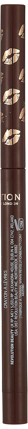 Revolution Beauty London, IRL Filter Finish Lip Definer, Americano Brown