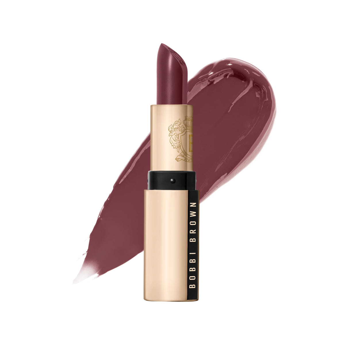 Bobbi Brown Luxe Lipstick | Bold, Skincare-Infused Lipstick for Rich Satin Finish | Chamomile Oil & Jasmine Flower Wax