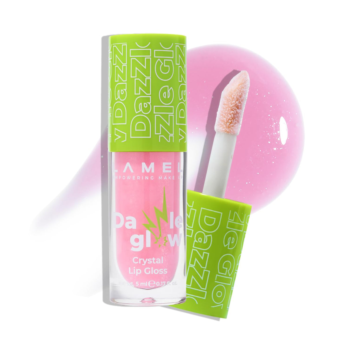 Lamel Hydrating Lip Oil LET`S GLAZE – Strawberry Jam, 0.13 fl.oz