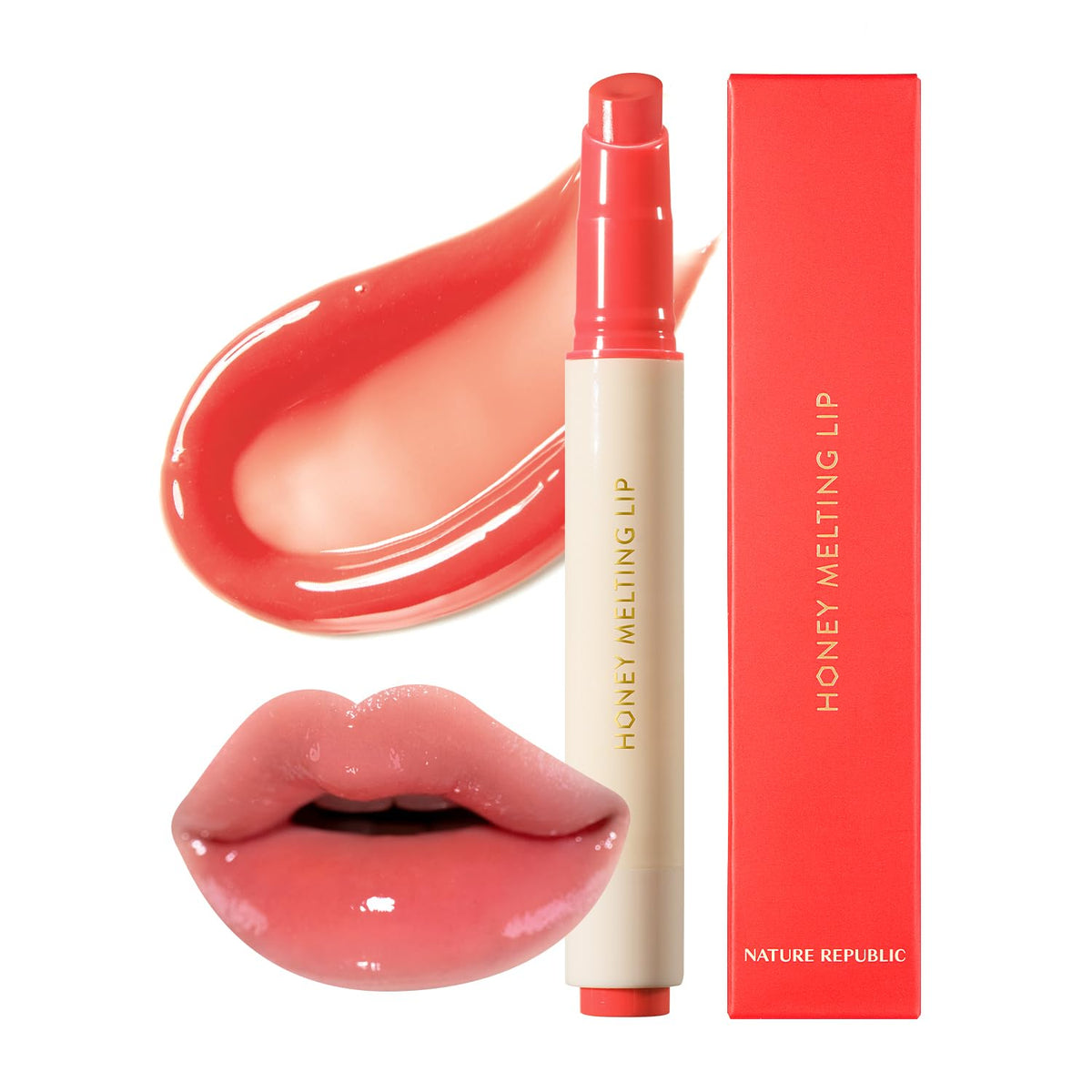 Nature Republic HONEY MELTING LIP, 03 BERRY