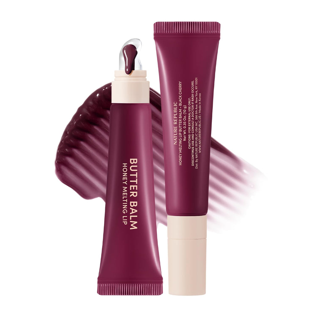 Nature Republic Honey Melting Lip Butter Balm (RASPBERRY GLAZE)