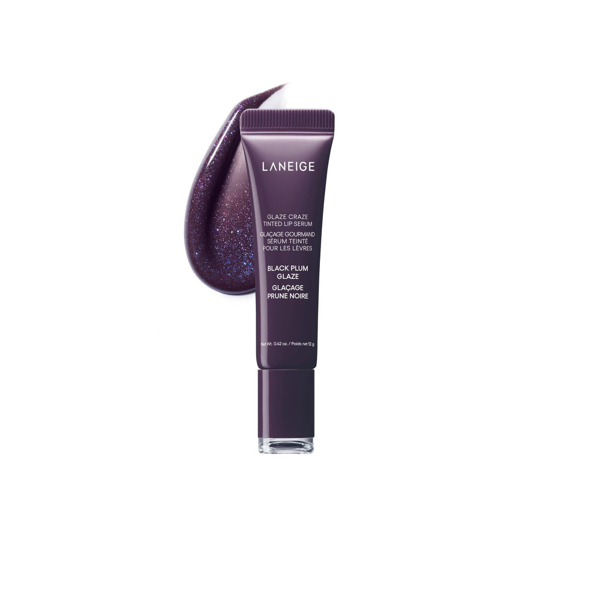 LANEIGE Glaze Craze Tinted Lip Serum: Hydrating Lip Serum for Glossy, Nourished Lips with Plumping Polypeptides