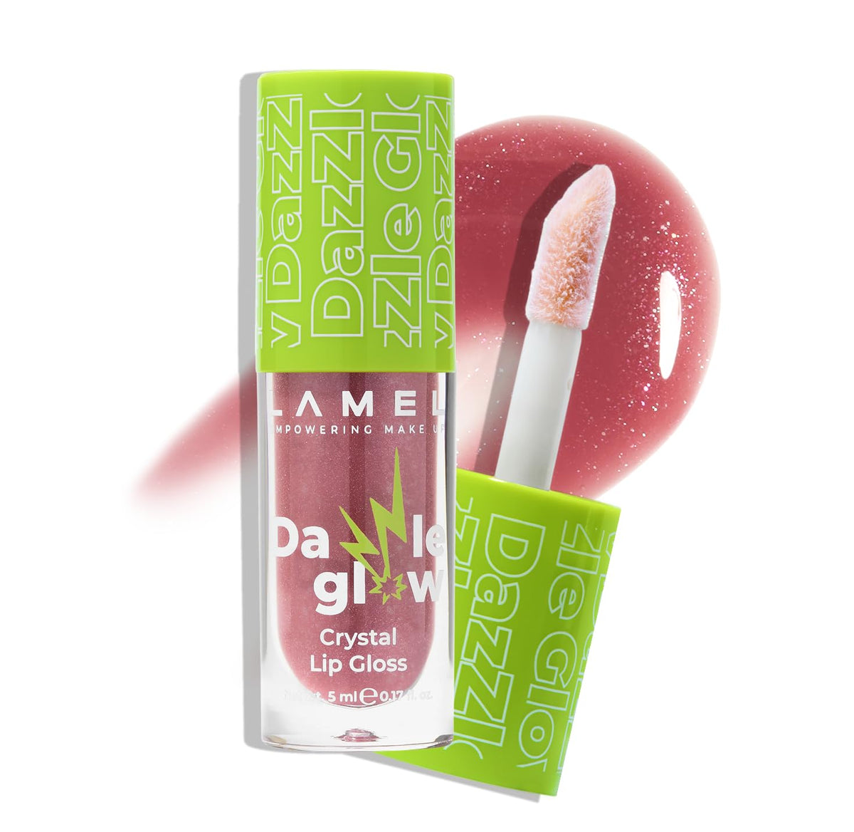 Lamel Hydrating Lip Oil LET`S GLAZE – Strawberry Jam, 0.13 fl.oz