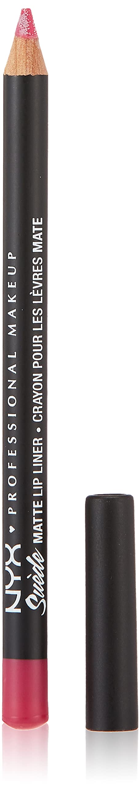 NYX PROFESSIONAL MAKEUP Suede Matte Lip Liner, Velvety-Smooth, Long-Lasting Formula For A Defined Lip Makeup Look - Cold Brew (Brown)