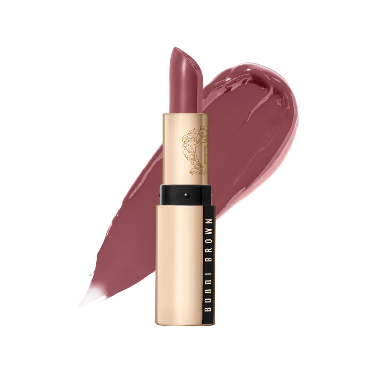 Bobbi Brown Luxe Lipstick | Bold, Skincare-Infused Lipstick for Rich Satin Finish | Chamomile Oil & Jasmine Flower Wax
