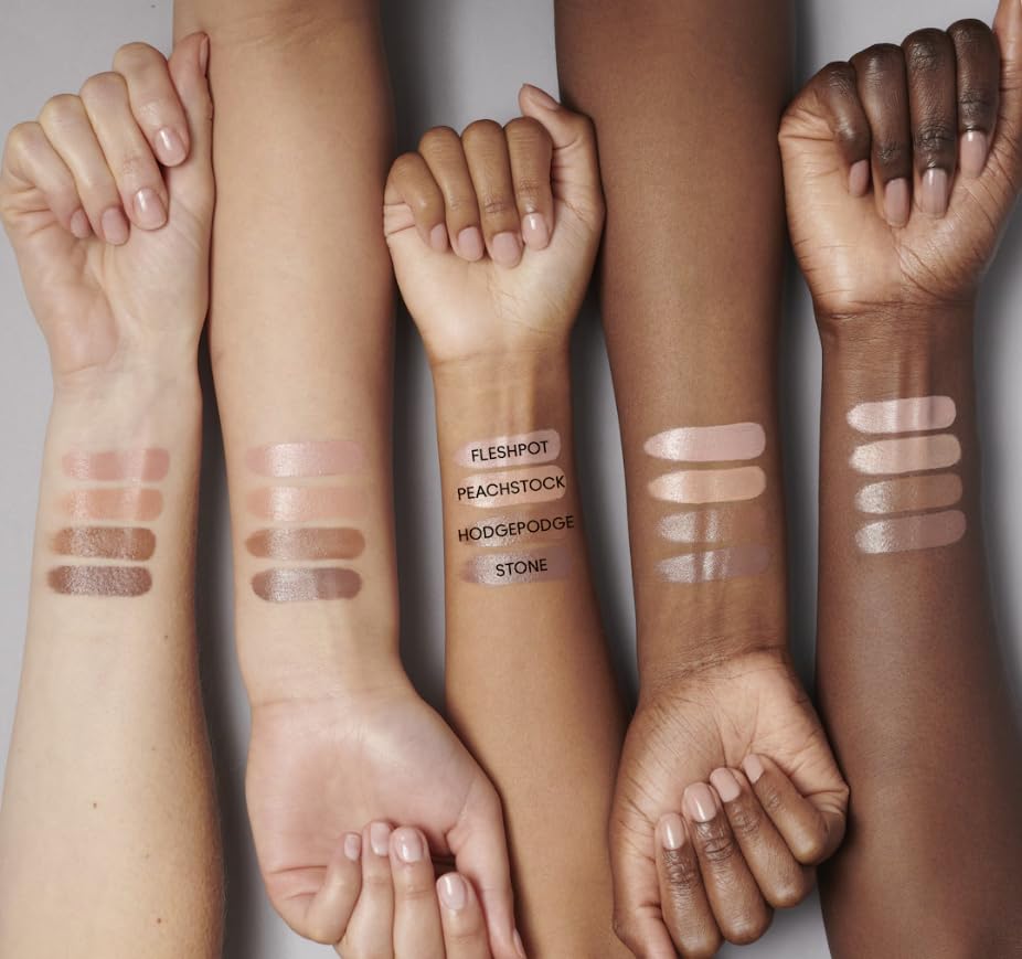 MAC Ximal Sleek Satin Lipstick - 836 Fleshpot (Warm light beige flesh tone like nude) .12 Oz / 3.5 g