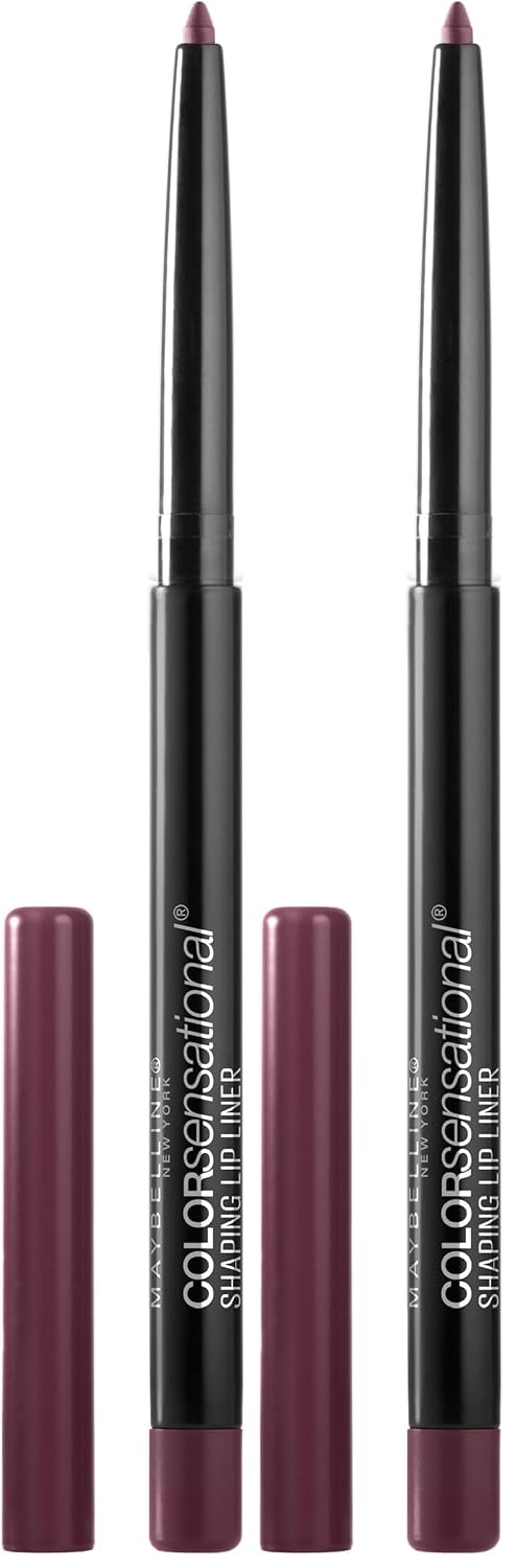 Maybelline Color Sensational Shaping Lip Liner with Self-Sharpening Tip, Totally Toffee, Nude, 1 Count